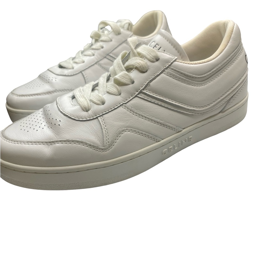 Celine Woman’s  Classic White Sneakers - Picture 7 of 14